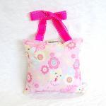 Girls Fairy Princess Tooth Fairy Pillow In Pink..