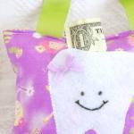 Purple Princess Tooth Fairy Pillow For Girls