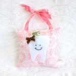 Shabby Chic Girls Tooth Fairy Pillow